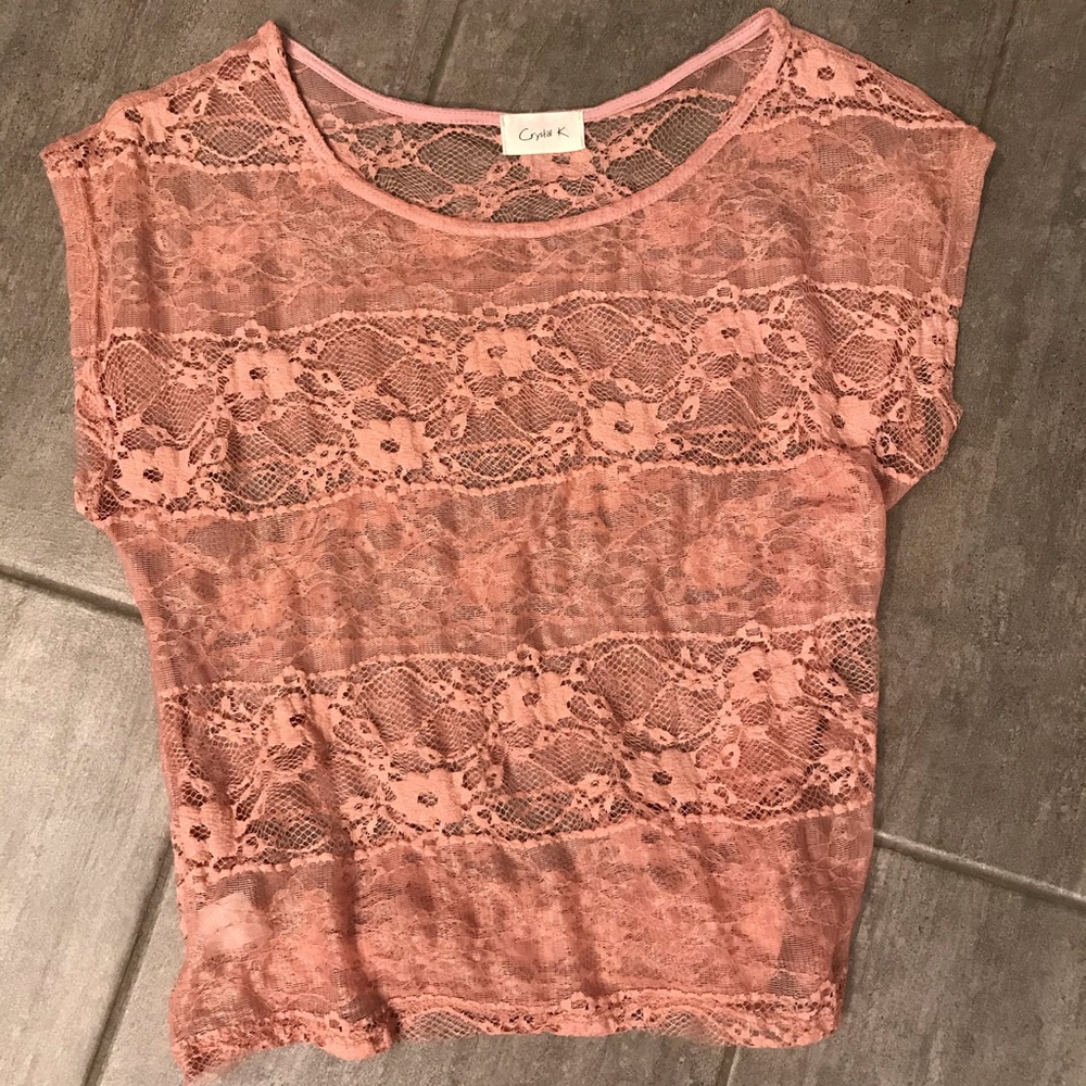 Crystal K Lace Blouse